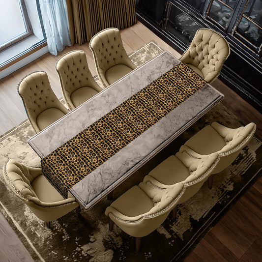 Leopard Dots Table Runner