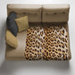 Leopard Fur Light Weight Fleece Blanket