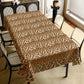 Leopard Fur Rectangle Tablecloth