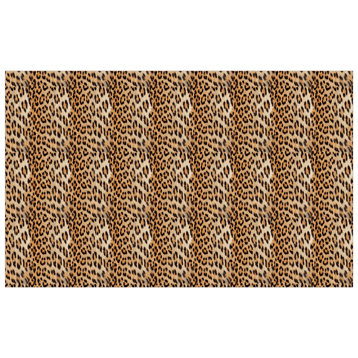 Leopard Fur Rectangle Tablecloth