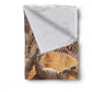 Leopard Mother and Cub Light Weight Fleece Blanket