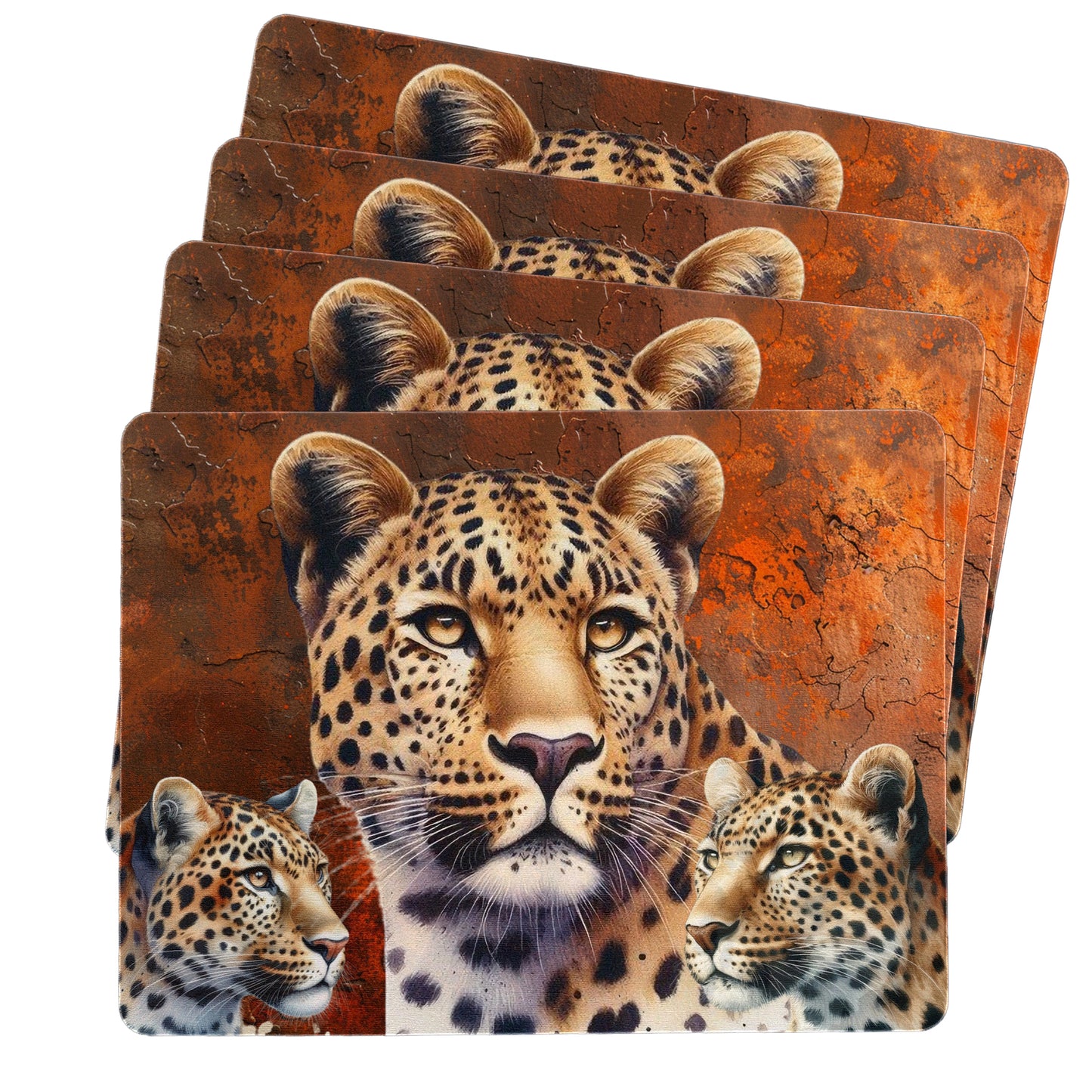 Leopard Placemats by Mark van Vuuren