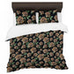 Leopard Roses Duvet Cover Set