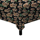 Leopard Roses Square Tablecloth