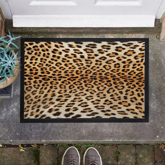 Leopard Skin Door Mat