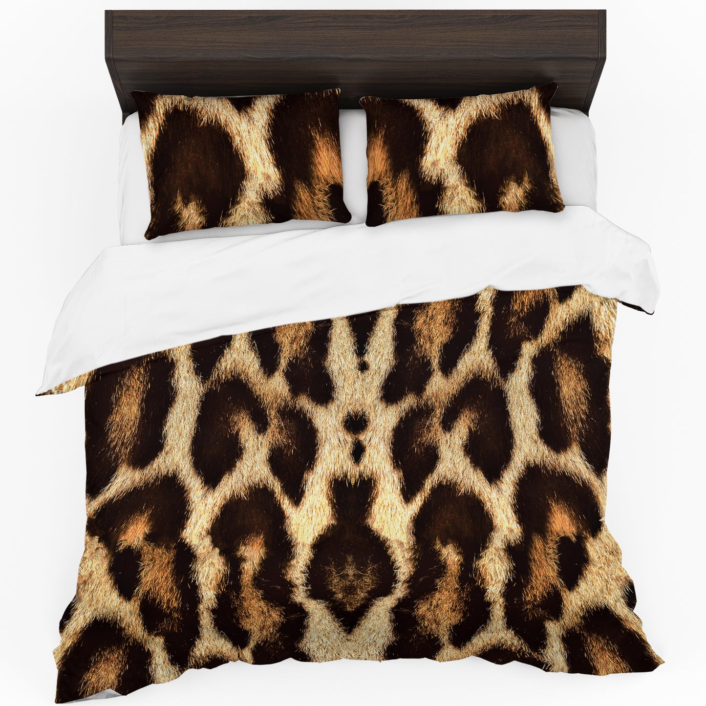 Leopard Skin Duvet Cover Set