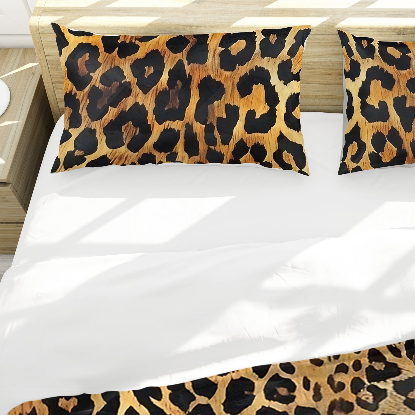 Leopard Veil Duvet Cover Set