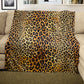 Leopard Veil Light Weight Fleece Blanket