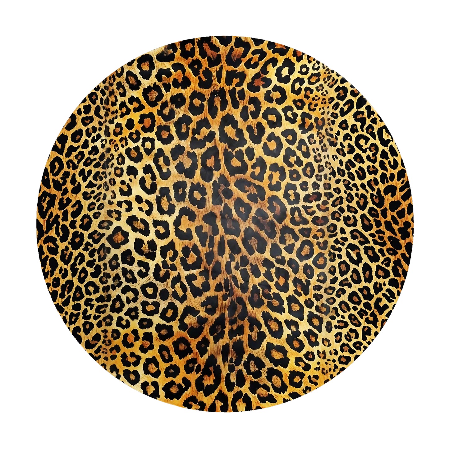 Leopard Veil Round Tablecloth