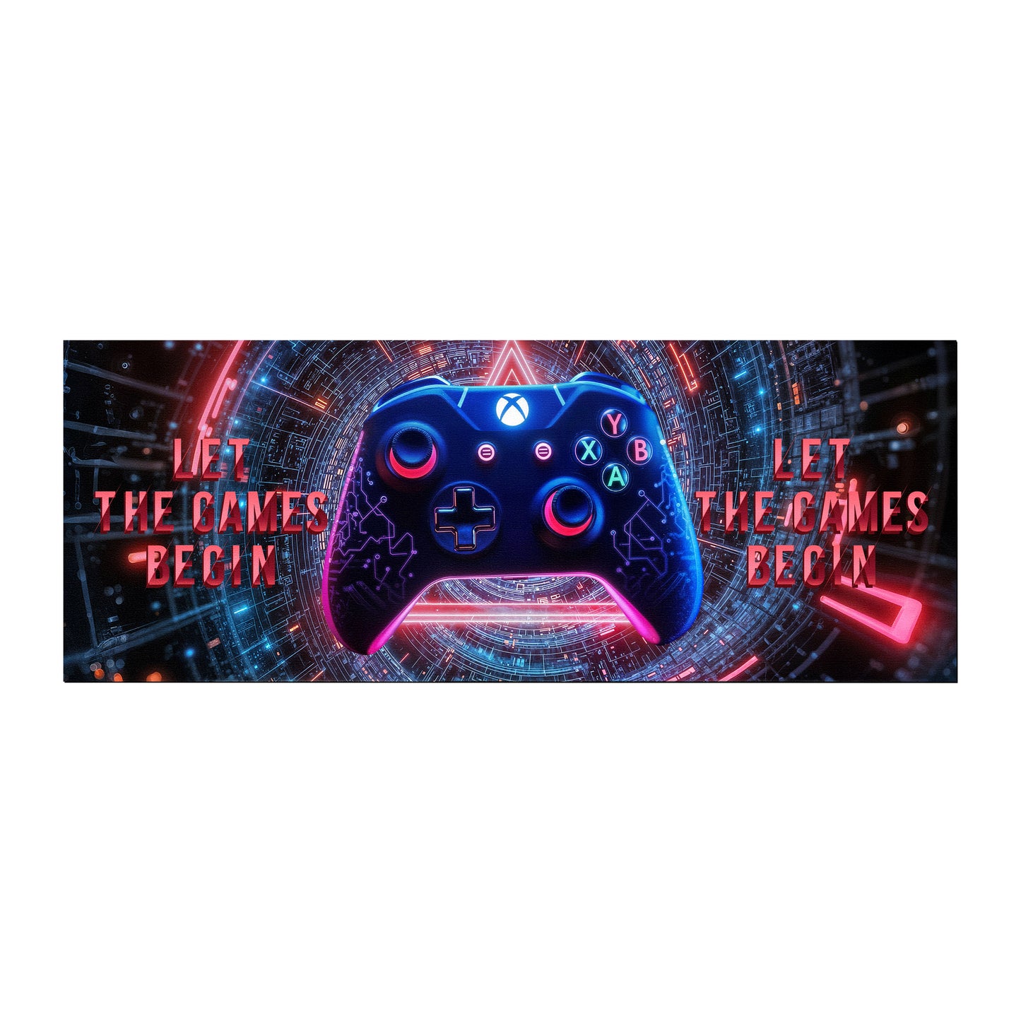 Let The Games Begin Desk Pad