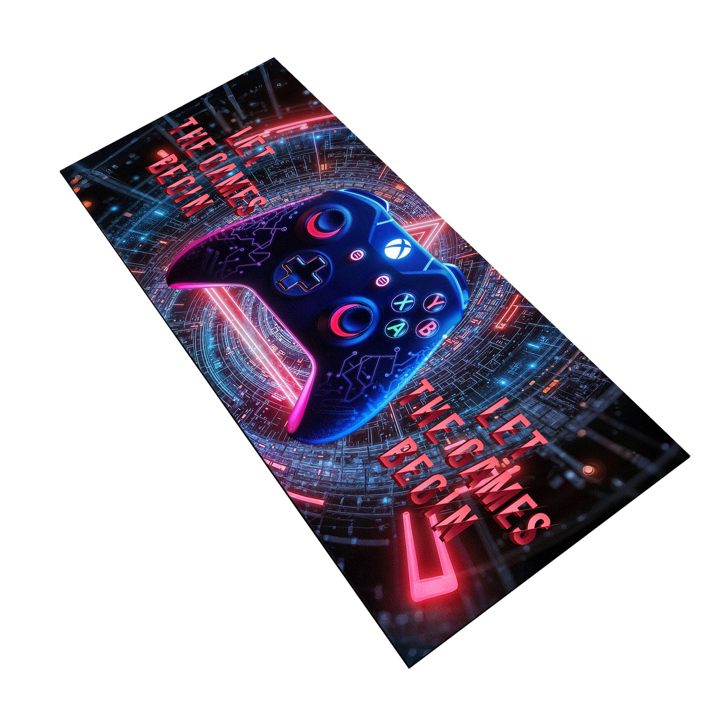 Let The Games Begin Desk Pad