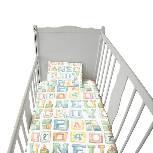 Letter Box Cot Set