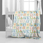 Letter Game Baby Fleece Blanket