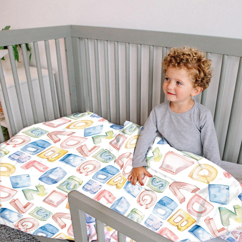 Letter Games Cot Set
