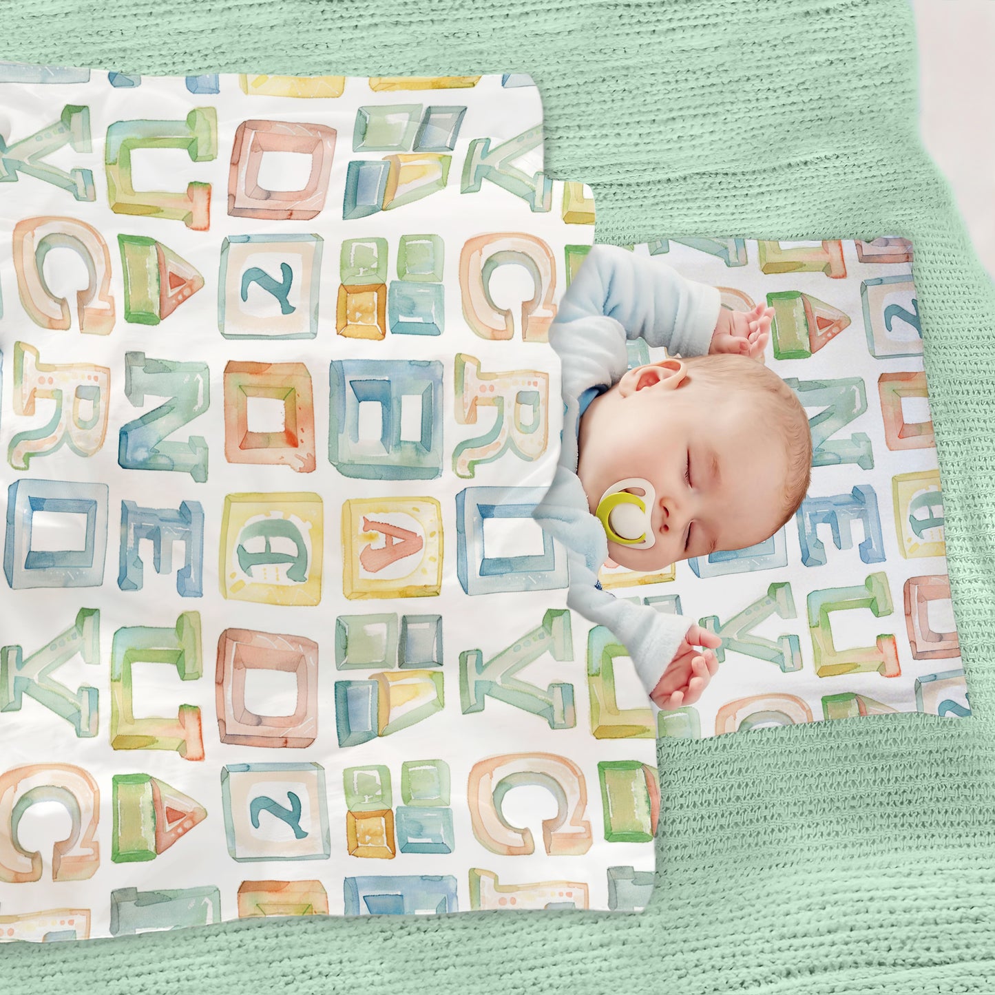 Letter Box Cot Set