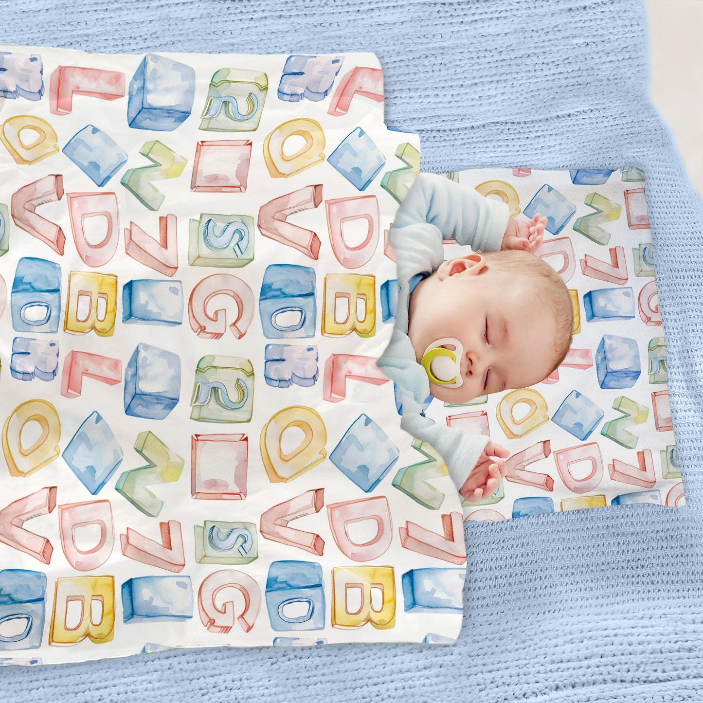Letter Games Cot Set