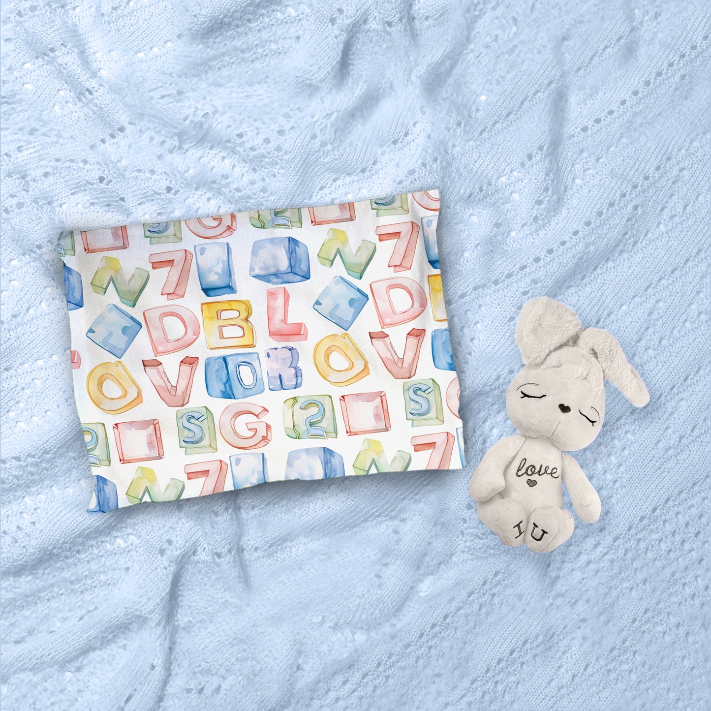 Letter Games Cot Set