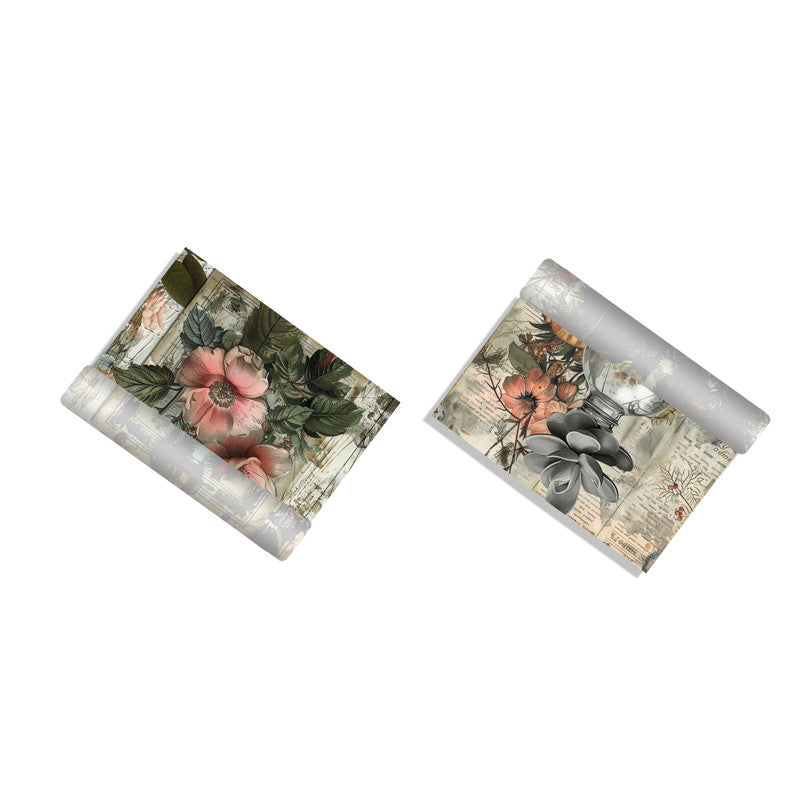 Life Memories Bottled up Flowers Decoupage 800mm x 600mm