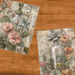 Life Memories Bottled up Flowers Decoupage 800mm x 600mm