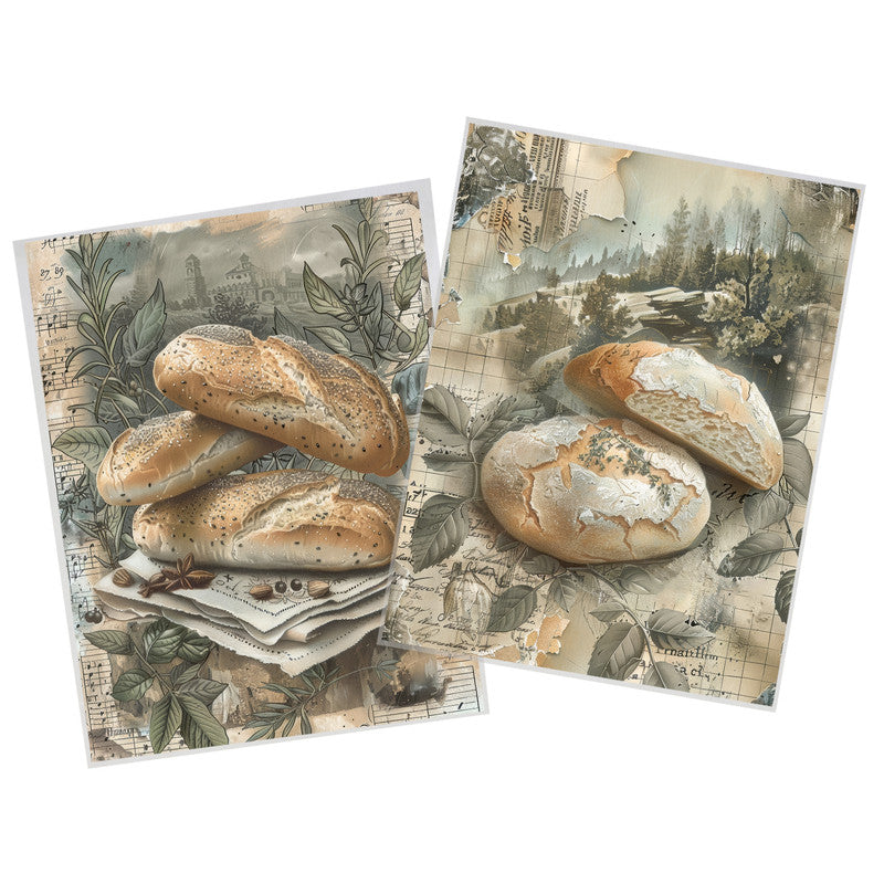 Life Memories Bread Decoupage 800mm x 600mm
