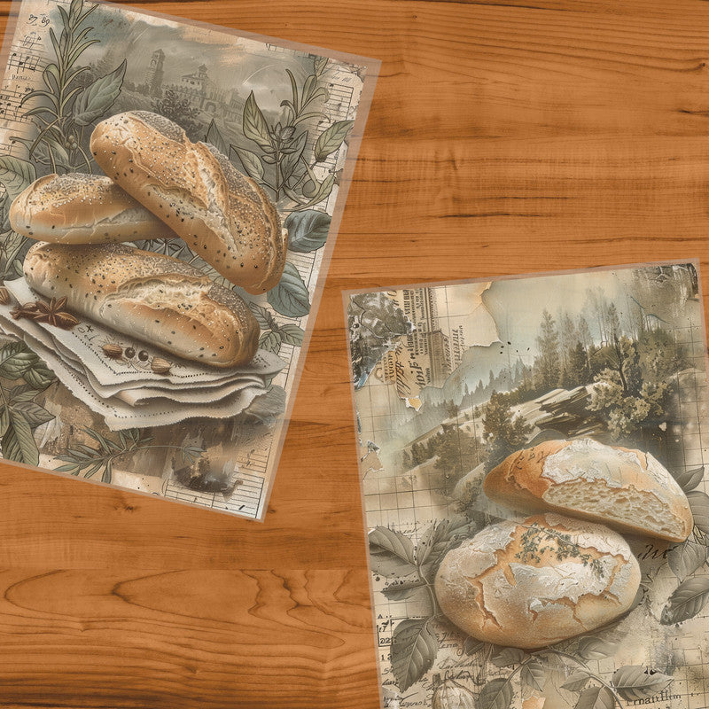 Life Memories Bread Decoupage 800mm x 600mm