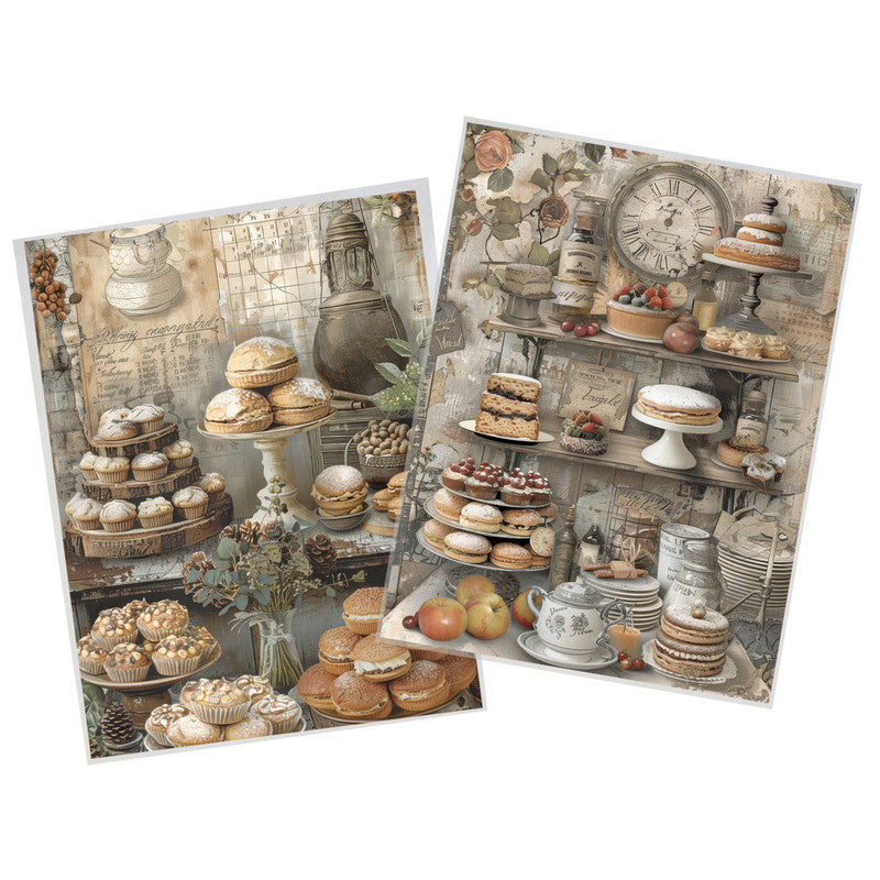 Life Memories Cooking Decoupage 800mm x 600mm