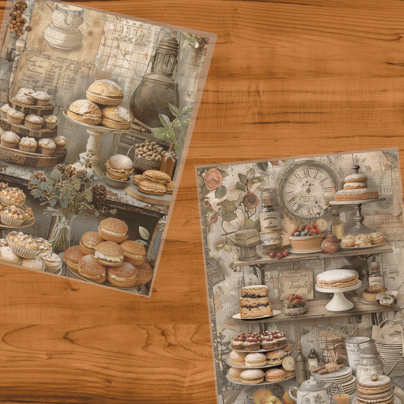 Life Memories Cooking Decoupage 800mm x 600mm