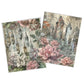 Life Memories Crystal Flowers Decoupage 800mm x 600mm