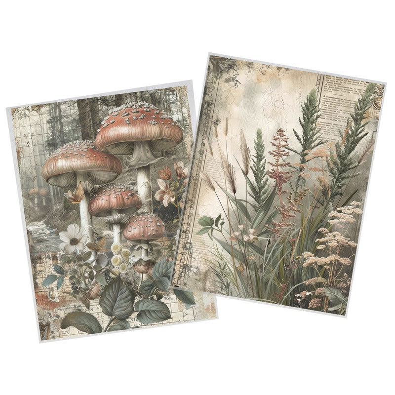 Life Memories Jungle Decoupage 800mm x 600mm