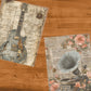 Life Memories Muisic Decoupage 800mm x 600mm