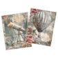 Life Memories Of An Adventure Decoupage 800mm x 600mm