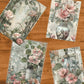 Life Memories Of Peach Flowers Decoupage A3