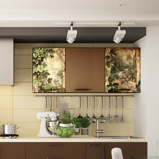 Life Memories Of The House with The Ivy Decoupage 800mm x 600mm