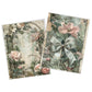 Life Memories Of a Gift of Flowers Decoupage 800mm x 600mm