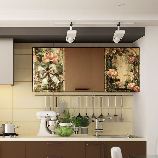 Life Memories Of a Gift of Flowers Decoupage 800mm x 600mm