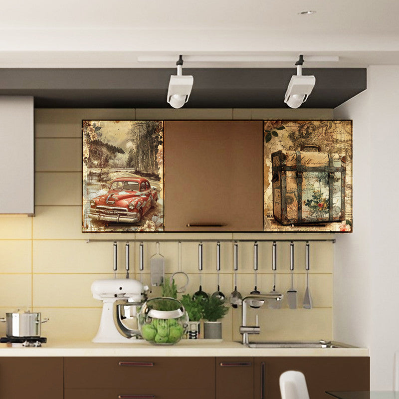 Life Memories Road Trip Decoupage 800mm x 600mm