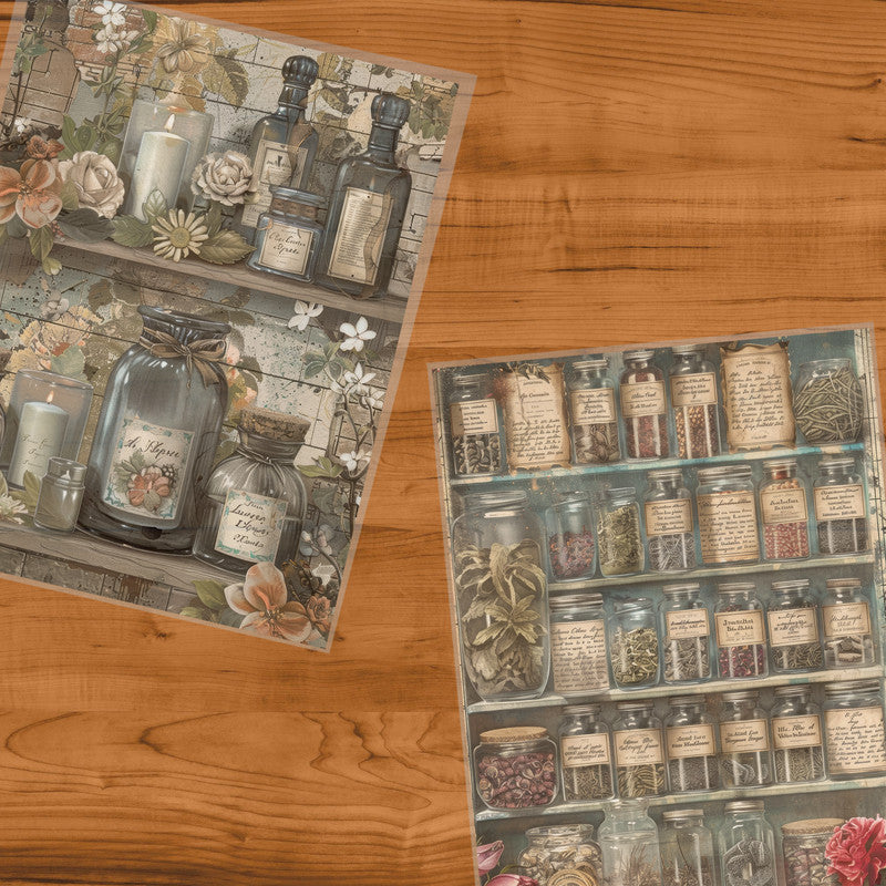 Life Memories Spices Decoupage 800mm x 600mm