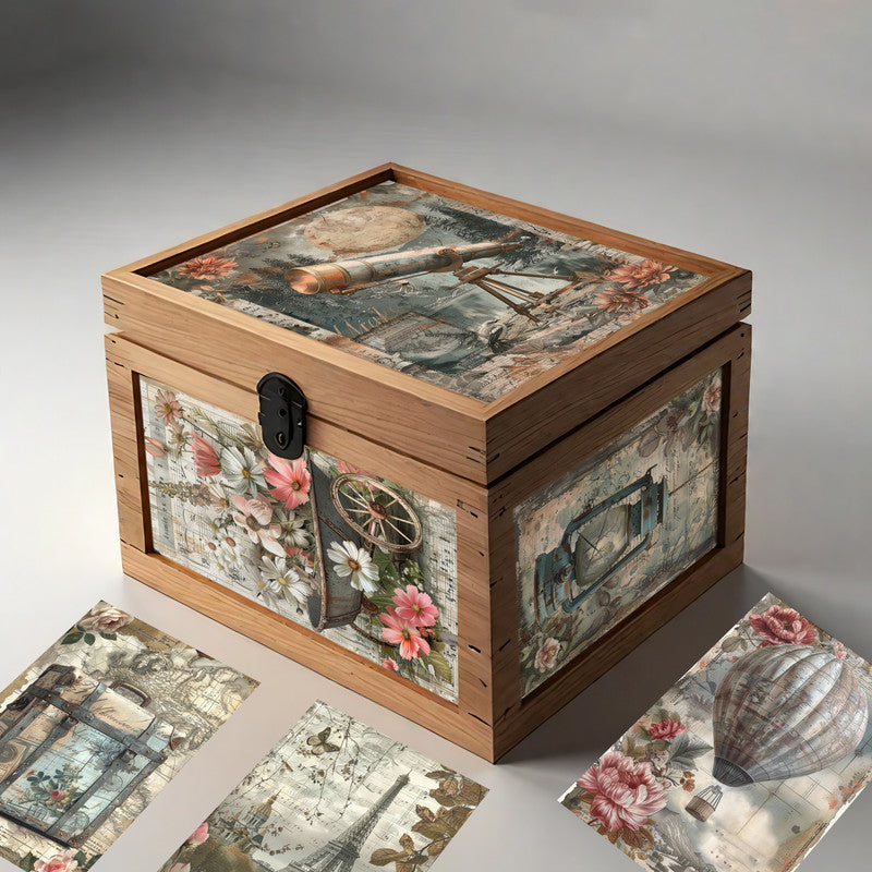 Life Memories of Adventure Decoupage A4 A5 & A4