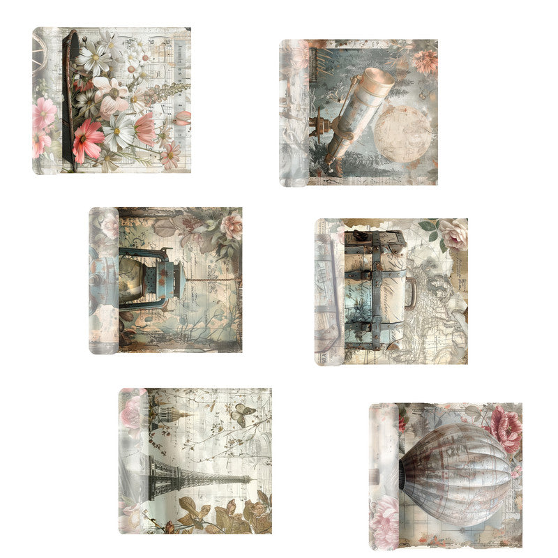 Life Memories of Adventure Decoupage A4 A5 & A4