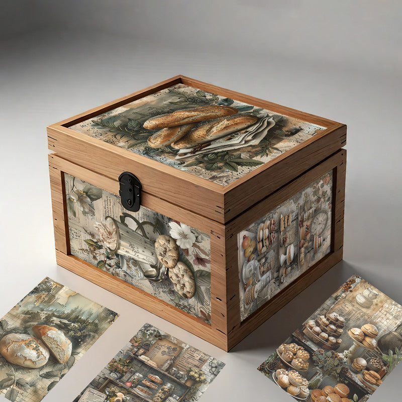 Life Memories of Baked Treats Decoupage A4 A5 & A4