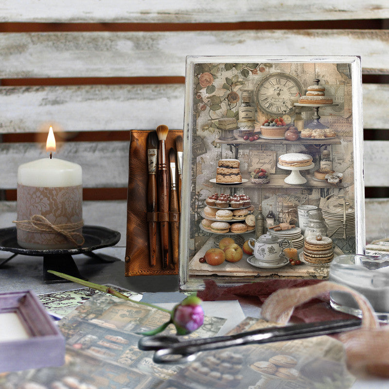 Life Memories of Baked Treats Decoupage A4 A5 & A4