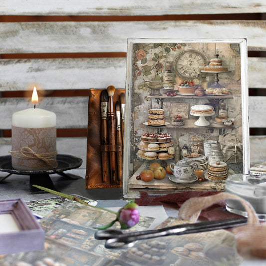 Life Memories of Baked Treats Decoupage A4 A5 & A4