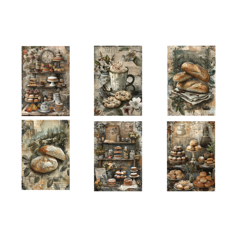 Life Memories of Baked Treats Decoupage A4 A5 & A4