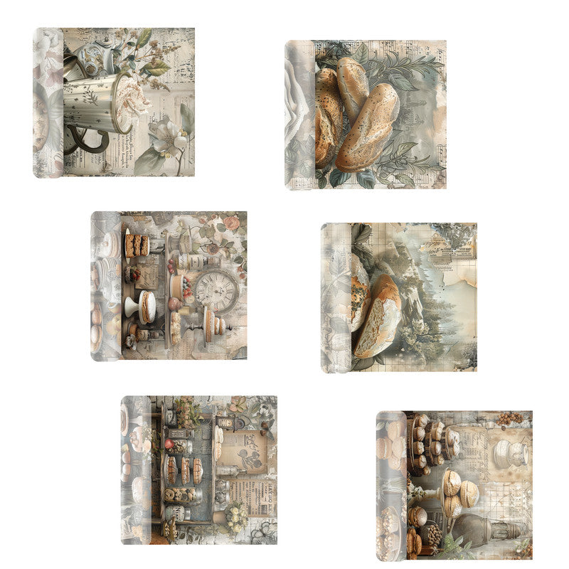Life Memories of Baked Treats Decoupage A4 A5 & A4