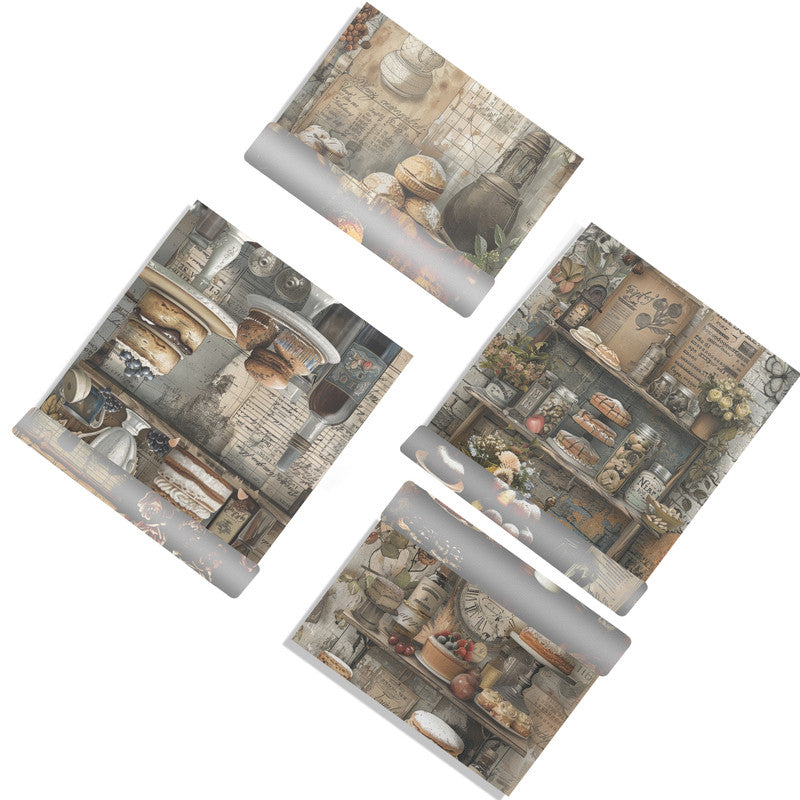 Life Memories of Baking Decoupage A3