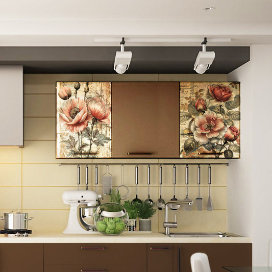 Life Memories of Blooming Peonies Decoupage 800mm x 600mm