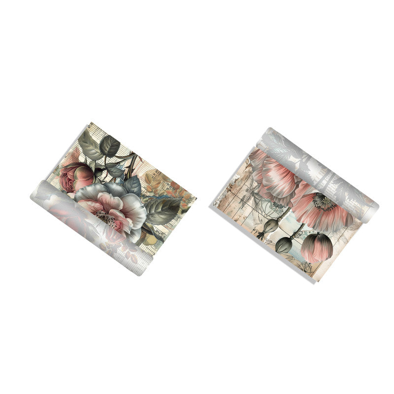 Life Memories of Blooming Peonies Decoupage 800mm x 600mm