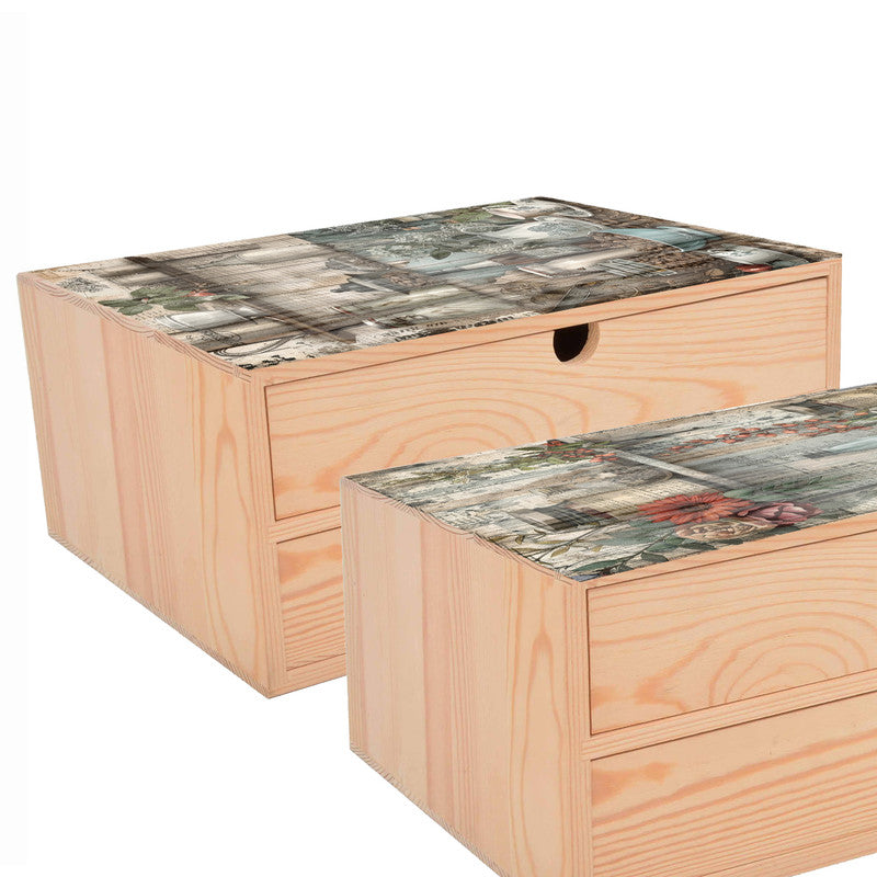 Life Memories of Coffee Spices Decoupage 800mm x 600mm