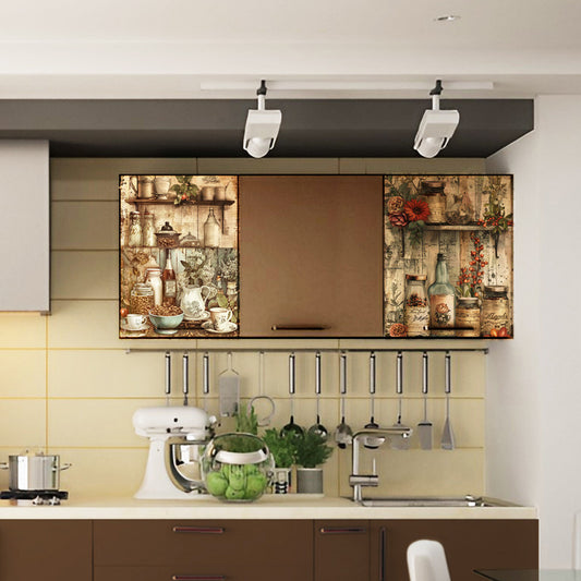 Life Memories of Coffee Spices Decoupage 800mm x 600mm