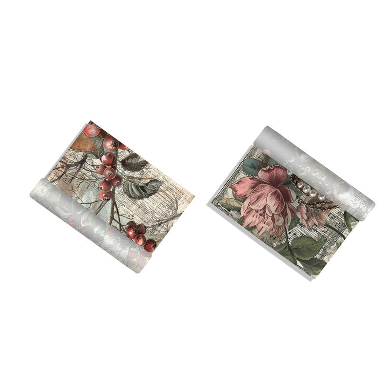 Life Memories of Forgotten Pearls Decoupage 800mm x 600mm